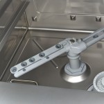 Πλυντήριο πιάτων κάτω πάγκου - 50 x 50 cm - με αντλία λαμπρυντικού - 400V MAX-09240060